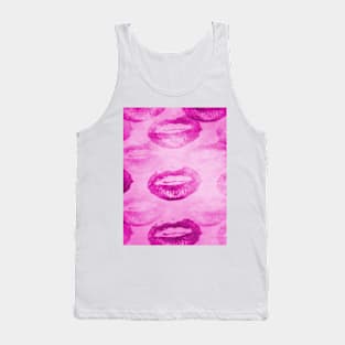 Kiss The Sky Pink Tank Top